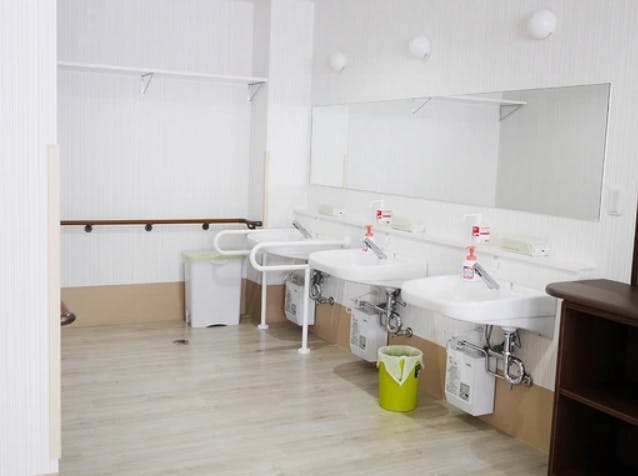 住宅型有料老人ホーム ハピネス楠の里 手洗い場
