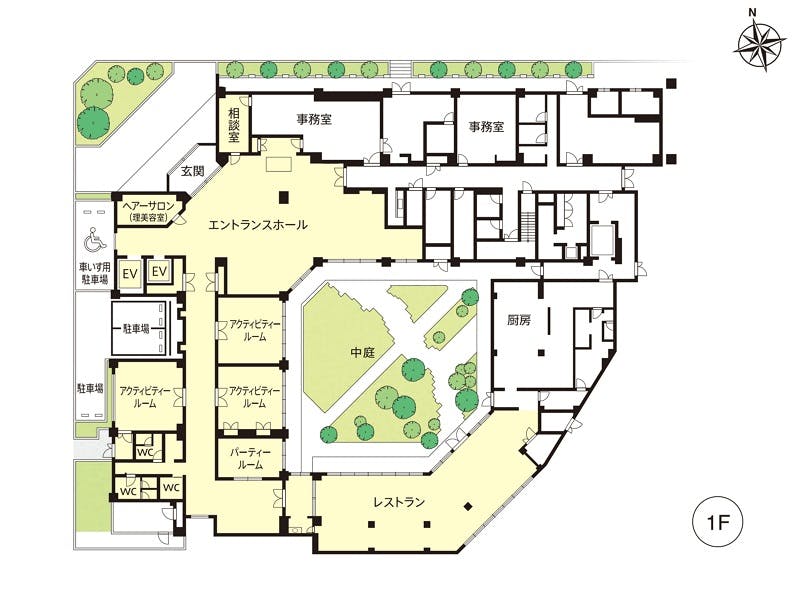 ニチイメゾン稲毛 間取図