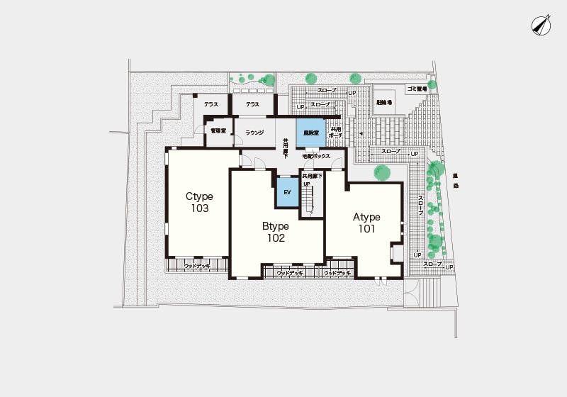 ヘーベルVillage世田谷深沢 間取図