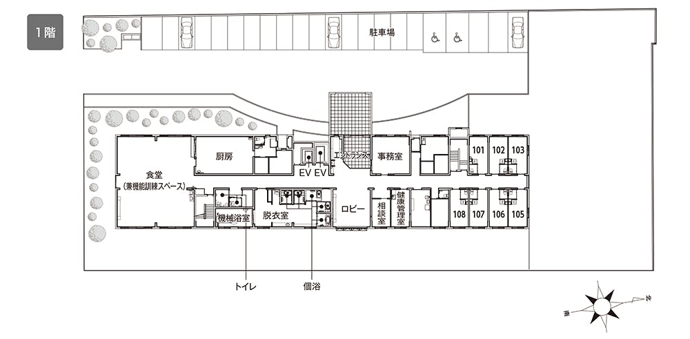 イリーゼ札幌屯田 間取図