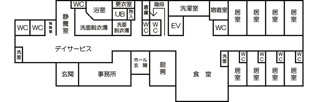 ふわり 間取図
