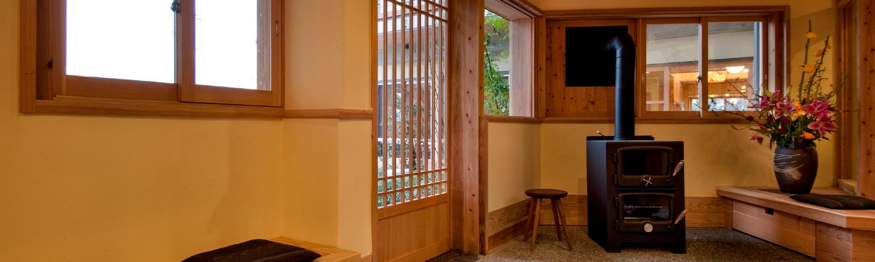 コレクティブハウスアクラスタウン 玄関