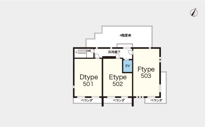 ヘーベルVillage池上3丁目 間取図