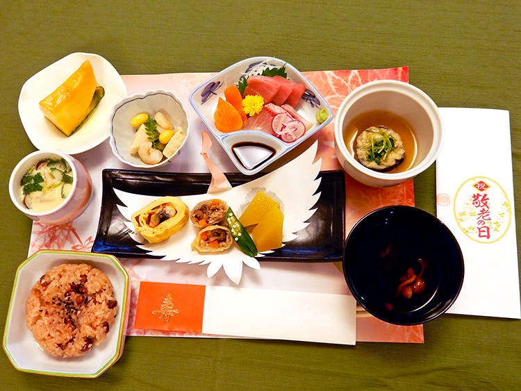 アライブ久が原 敬老祝いご膳