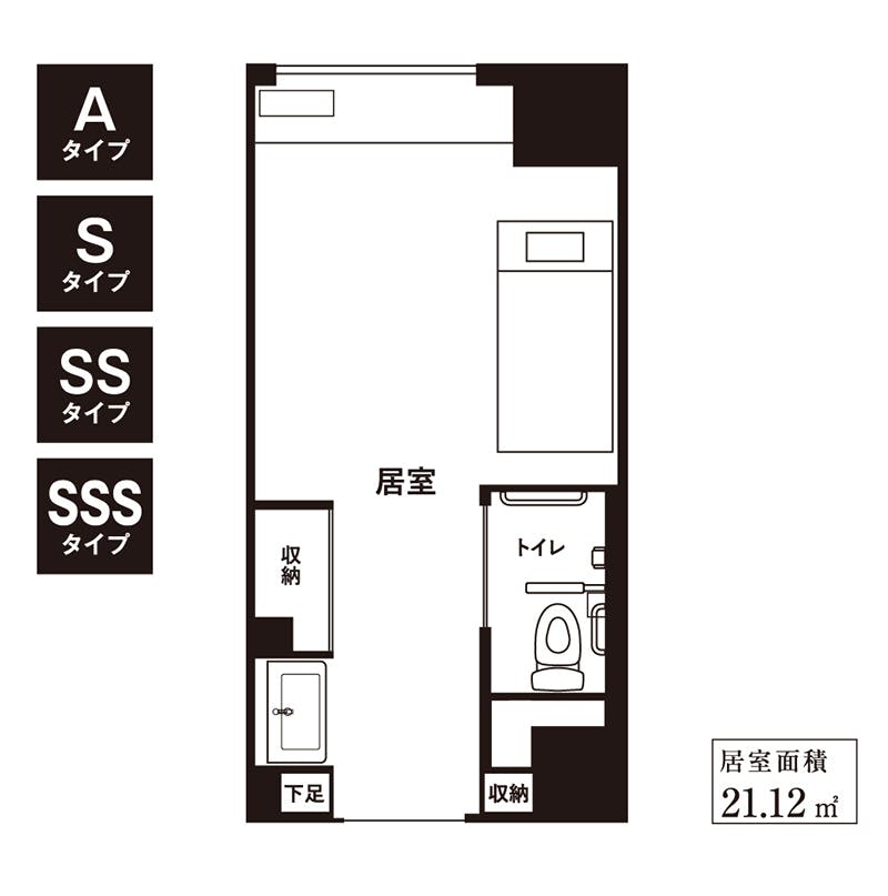 プレザンリュクス南青山 間取図