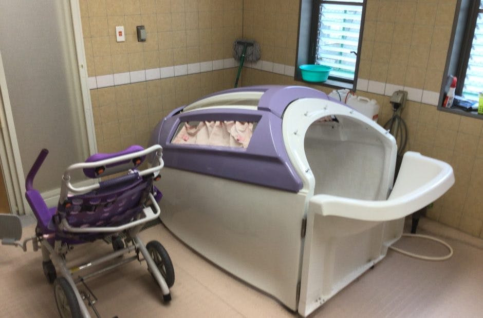 むべの里 有料老人ホーム 岬 機械浴