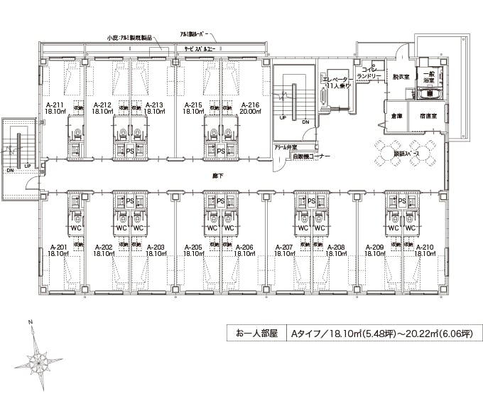 アルファリビング福岡原 間取図