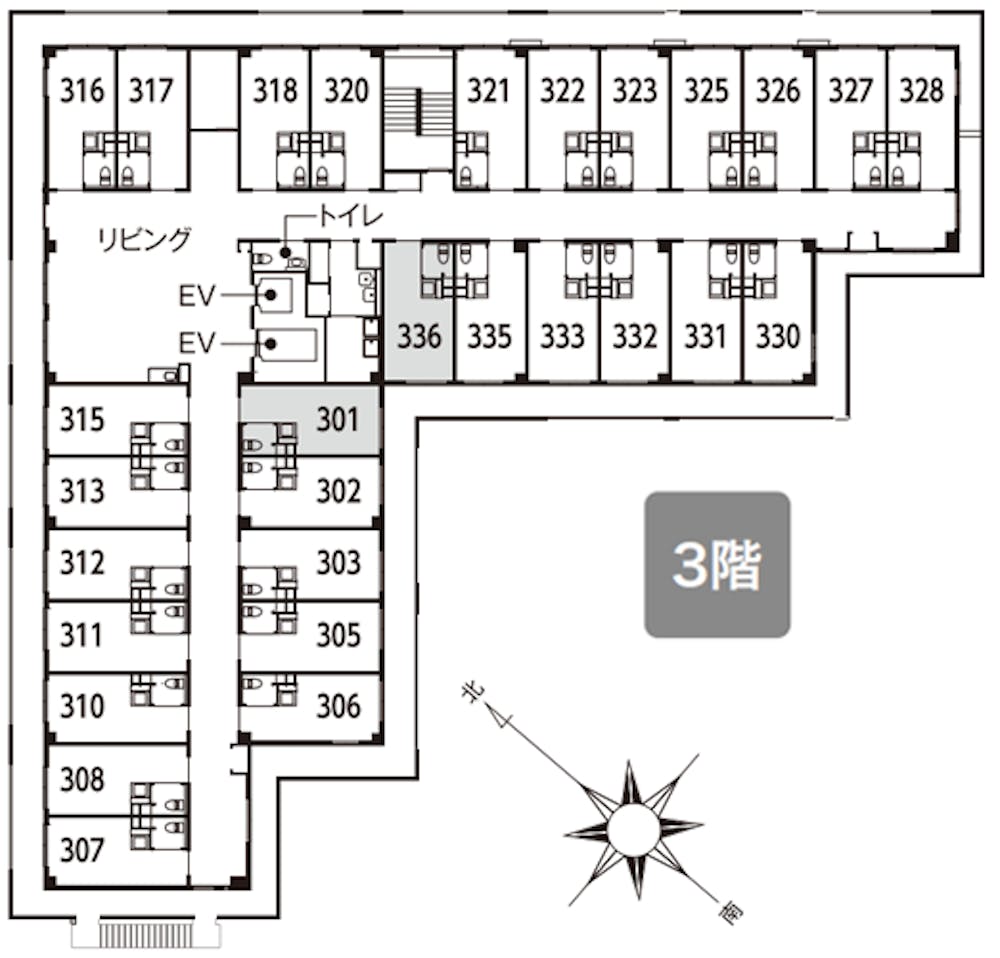 イリーゼ川越 間取図