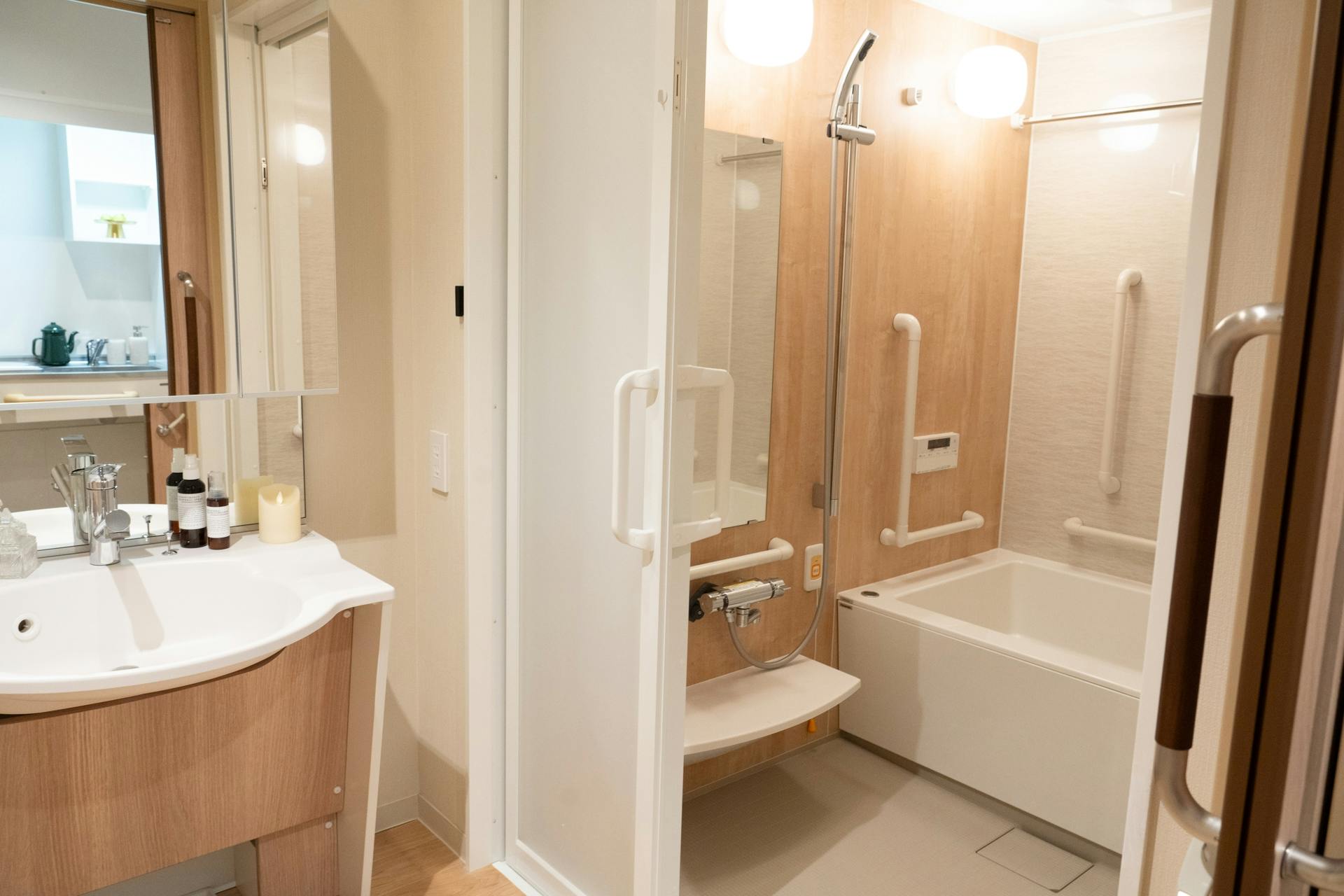 SOMPOケア ラヴィーレレジデンス鎌倉大船 2Fモデルルーム浴室