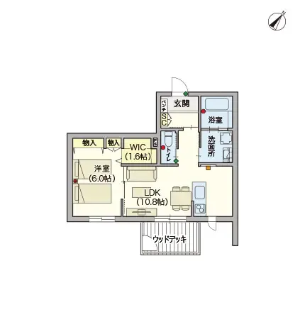 ヘーベルVillageつつじヶ丘 間取図