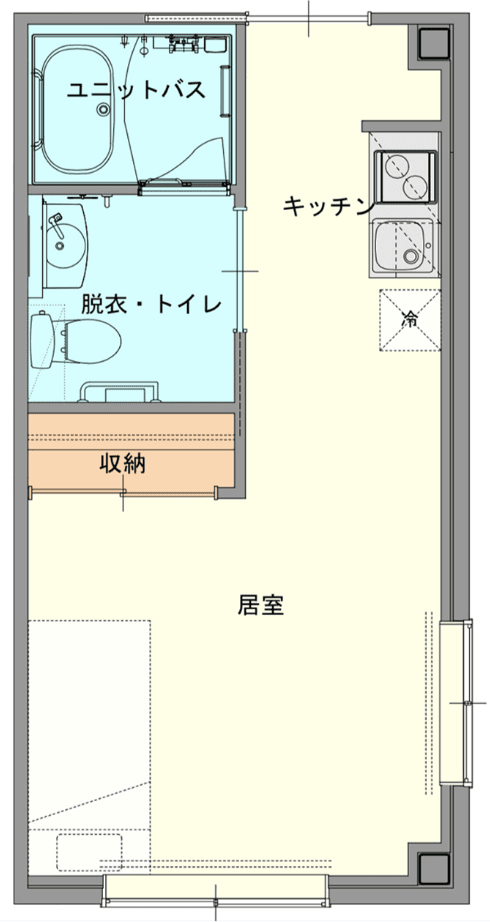 にじいろぱる松戸六実 間取図