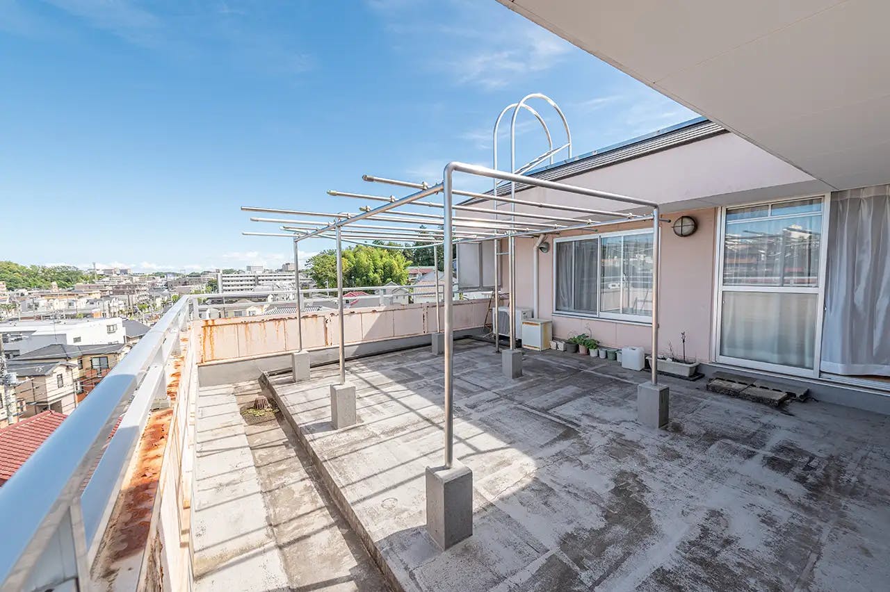 イリーゼあざみ野 バルコニー