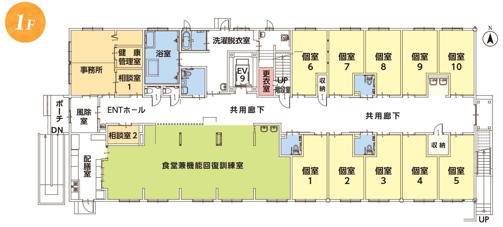 ニューサンライフ富田 間取図