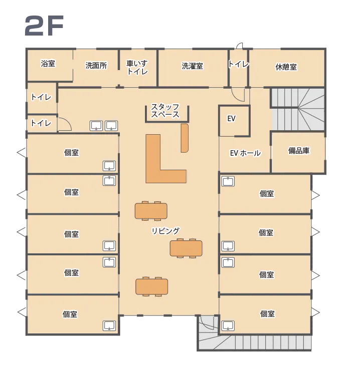 せせらぎの丘 間取図