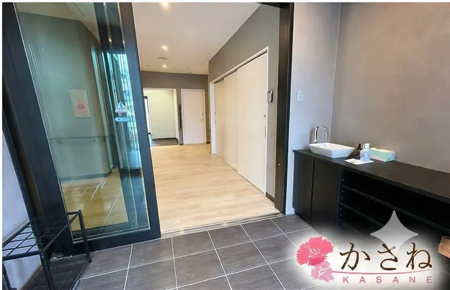 かさねハイツ宝来 玄関