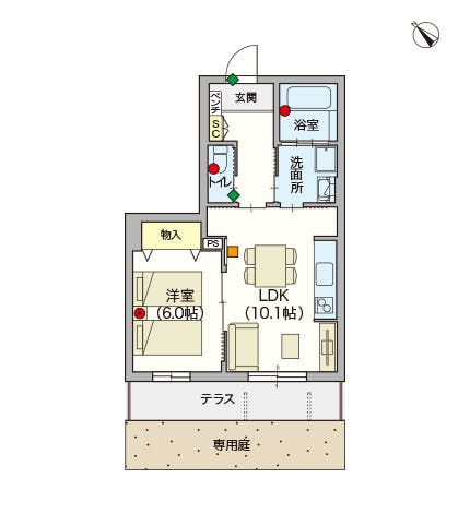 ヘーベルVillage赤羽志茂 間取図