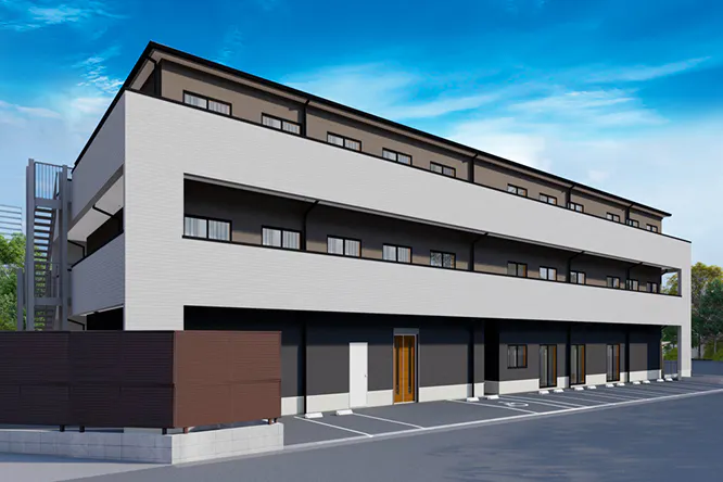 ホスピス対応型住宅リベル日野 外観
