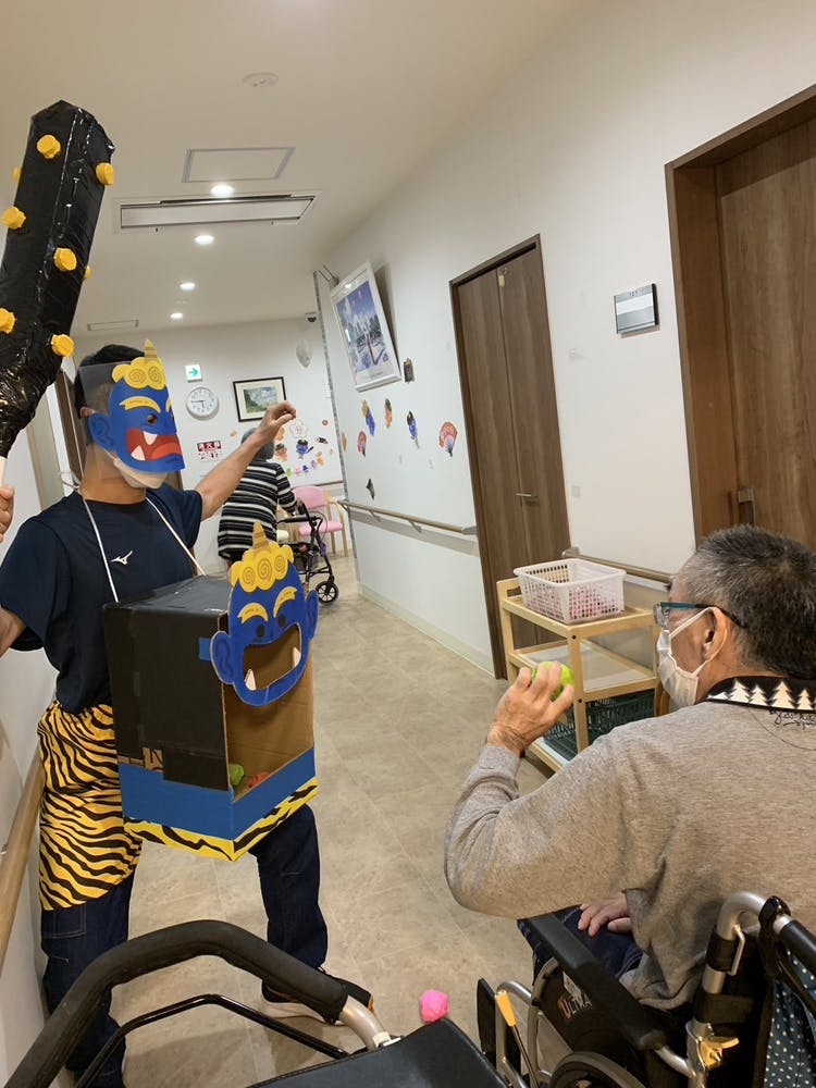 そうごうケアホーム観月橋 節分イベント