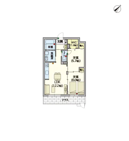 ヘーベルVillage本鵠沼2丁目 間取図