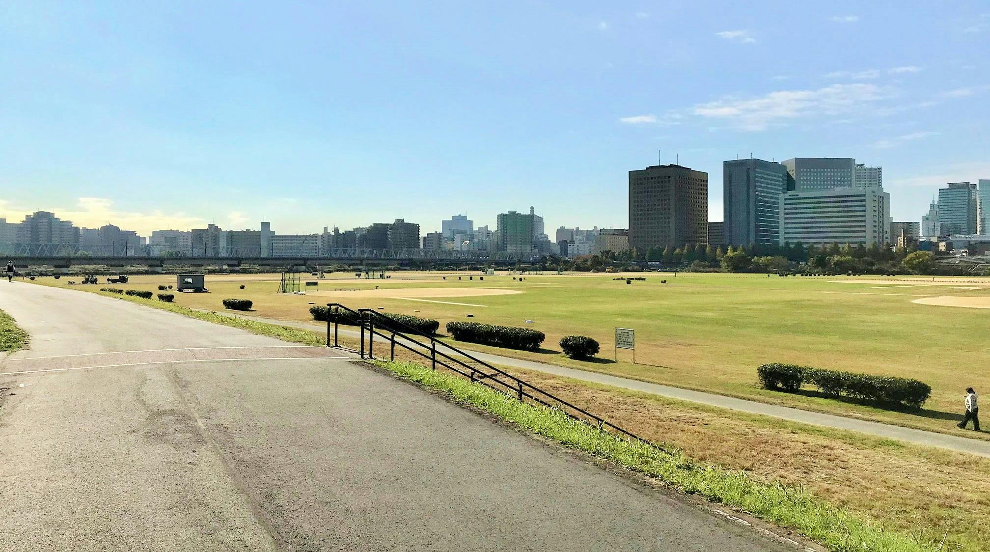 グループホームかたくりの里六郷 多摩川の河川敷