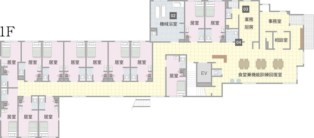 心愛 間取図