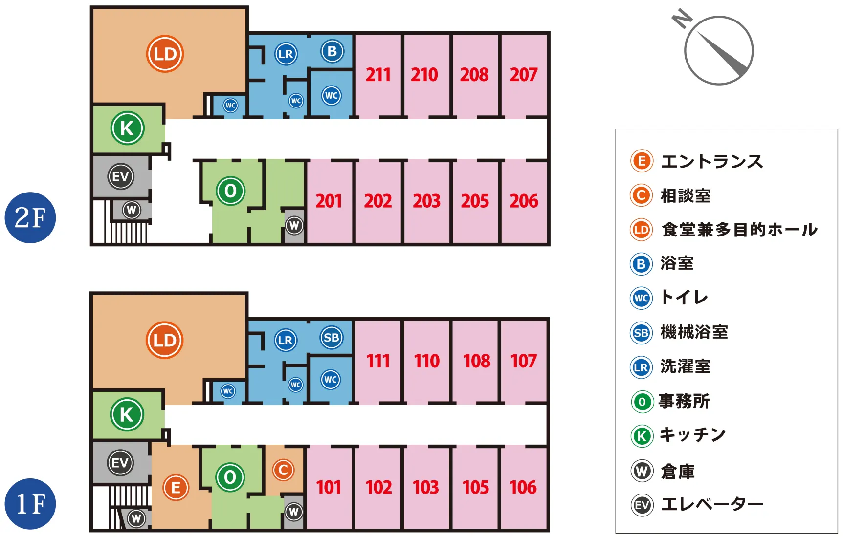 ALSOKグループホーム京王堀之内 間取図
