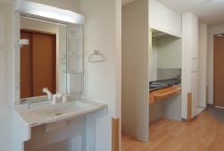 そんぽの家Ｓ川崎観音 洗面・キッチン