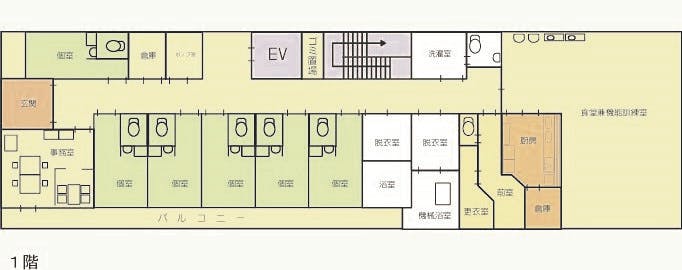 プラチナ・シニアホーム板橋徳丸 間取図