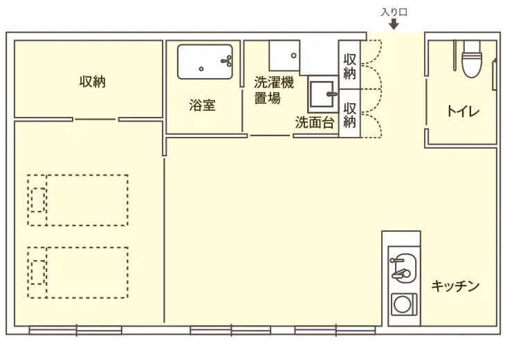 ココファン枚方公園 間取図