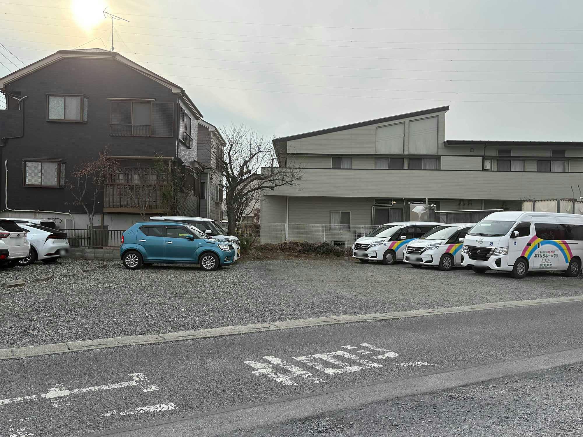 あすなろホーム幸手 駐車場