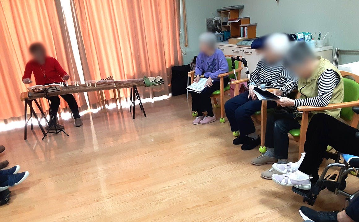 グループホームたのしい家静市 ボランティアレク