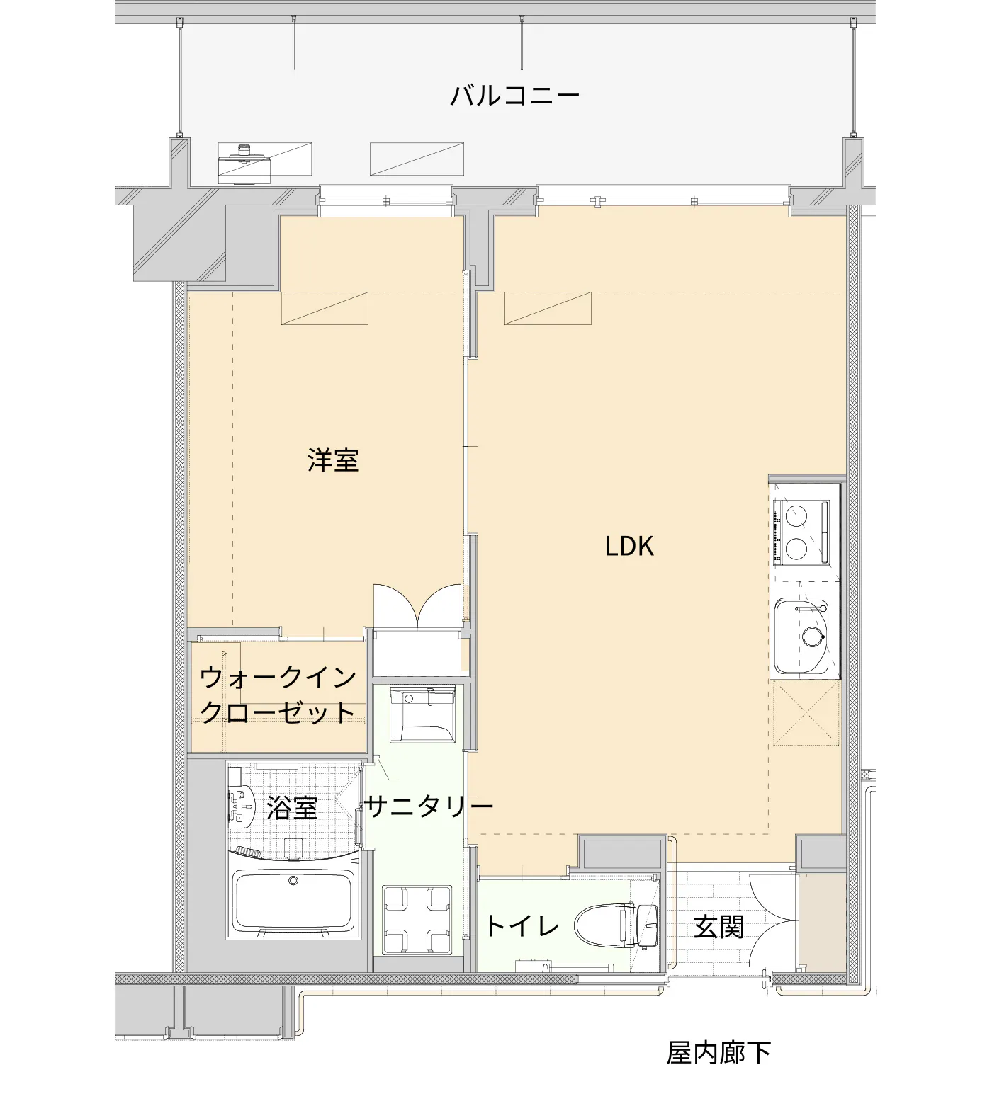 クイーンヒル目白台 間取図