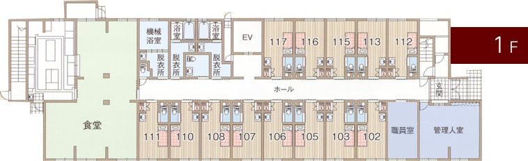 エタニティ岸和田壱番館 間取図