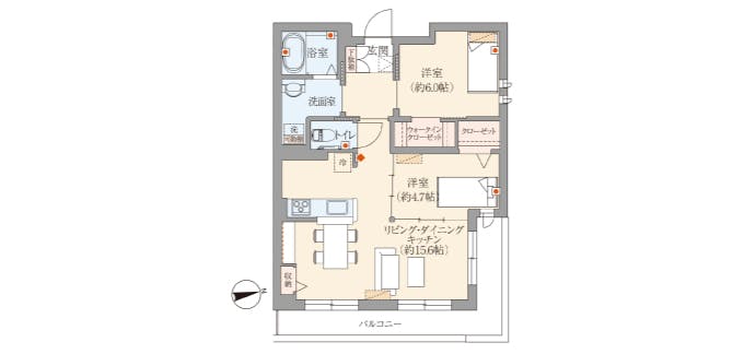 グランドマスト練馬桜台 間取図