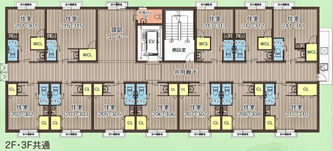 はじめ寝屋川 間取図