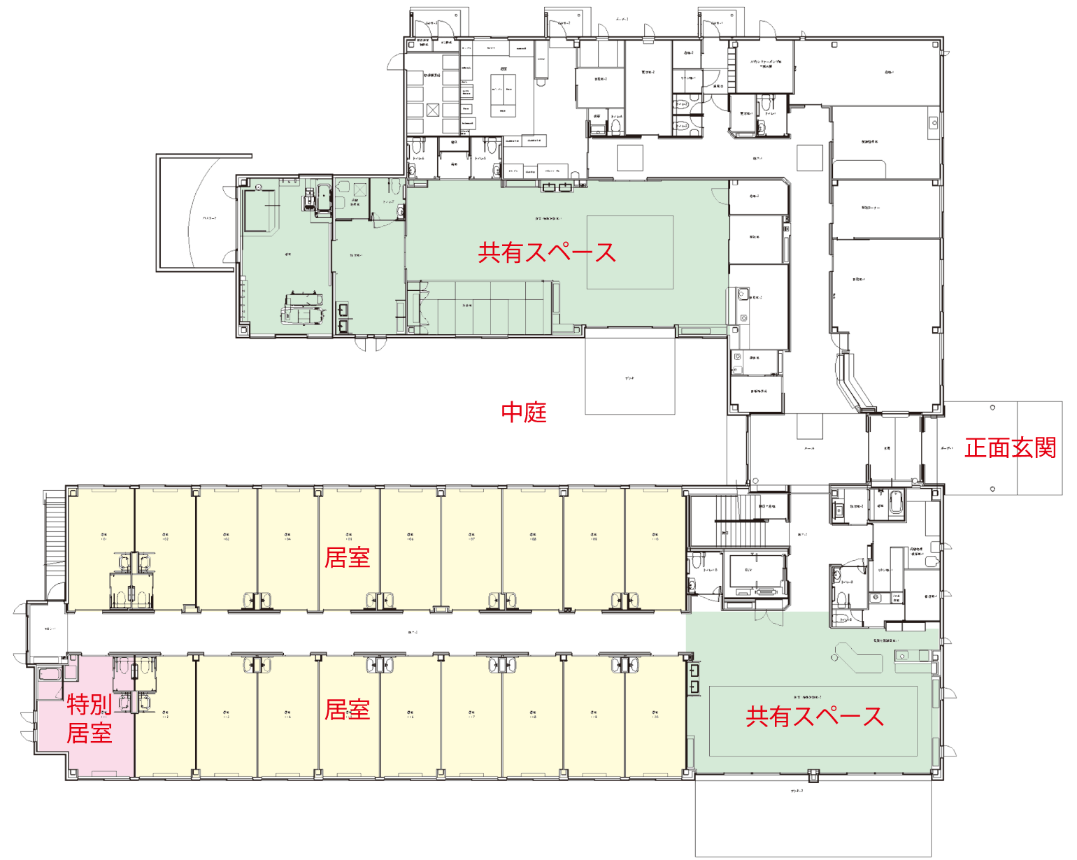 ナーシングホーム野里 間取図