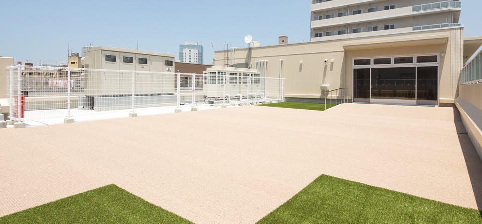 ほほえみ有料老人ホームエクセレント[介護付]リハビリ棟 屋上