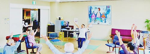 介護付有料老人ホーム昭和ろまん リハビリルーム