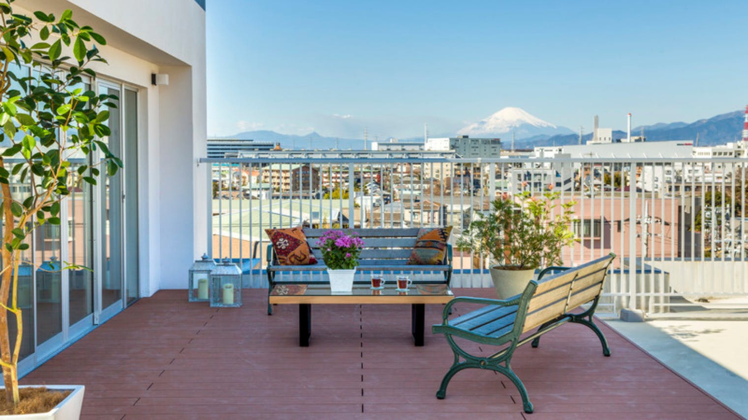 コンフォータス湘南台 テラス