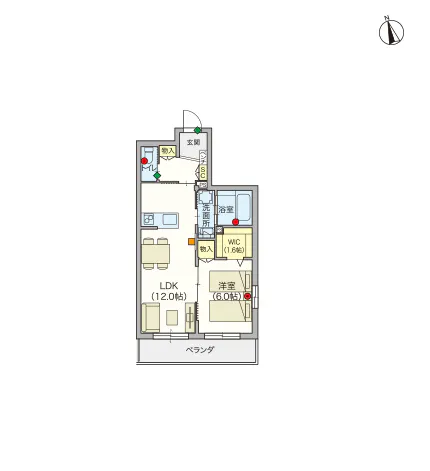 ヘーベルVillage等々力 間取図