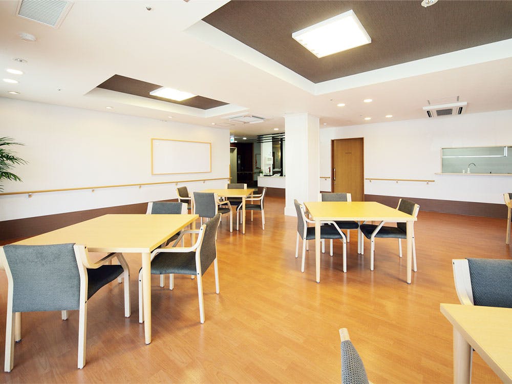 チャーム東淀川瑞光 食堂兼機能訓練室