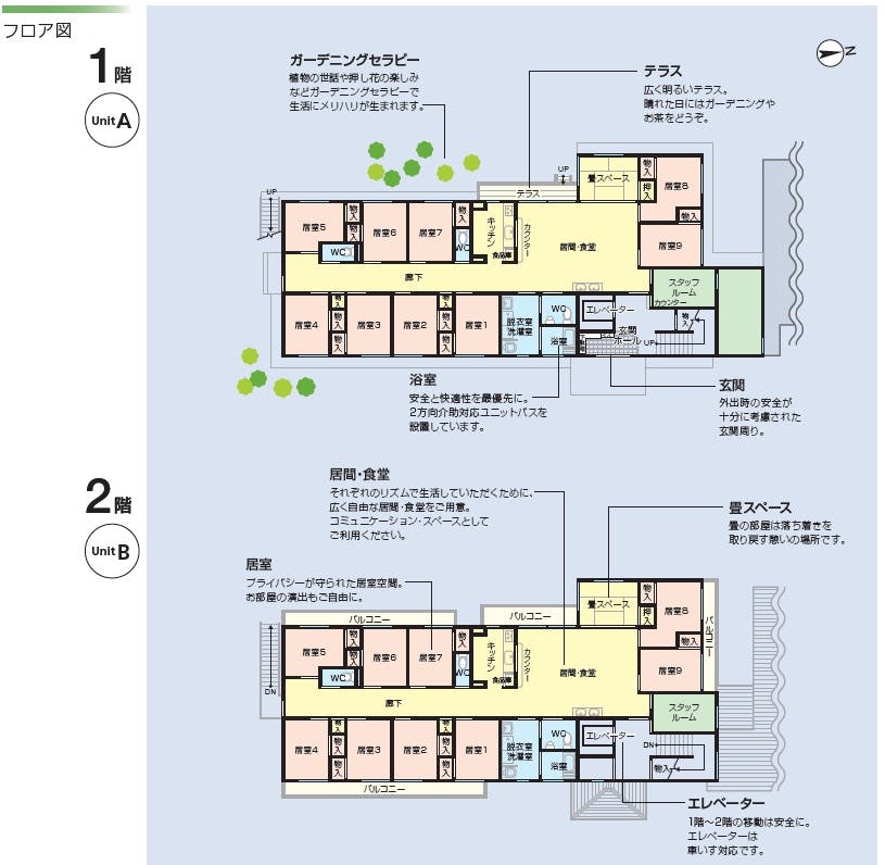 ニチイケアセンター鷹の台 間取図