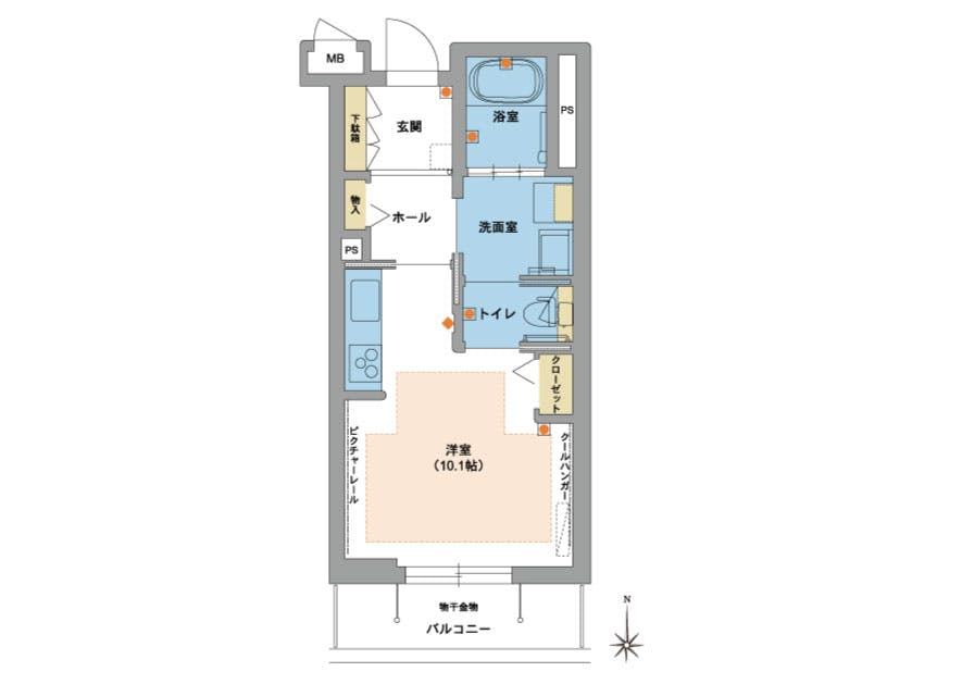 グランドマスト名古屋荒子 間取図