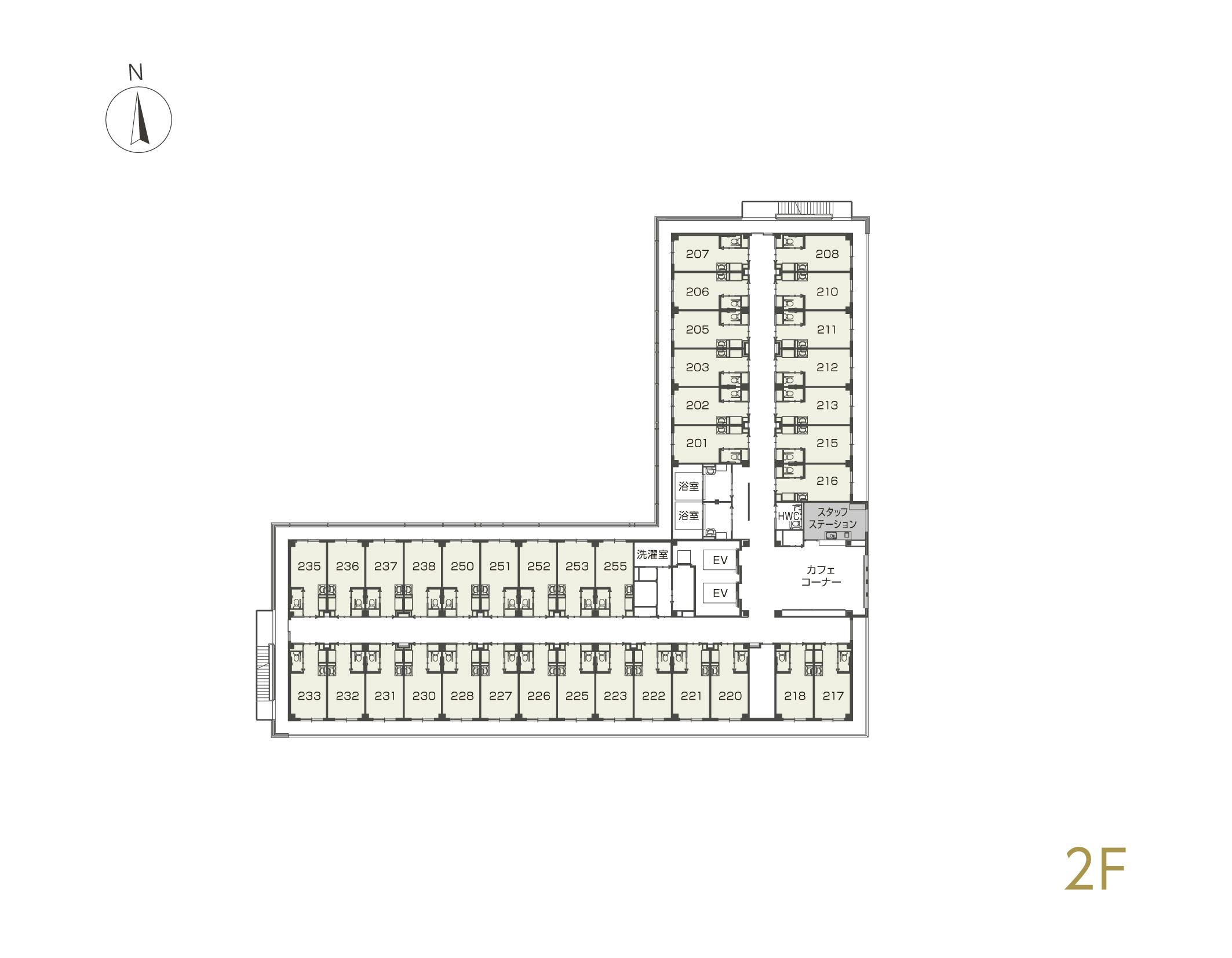 チャームスイート能見台 間取図