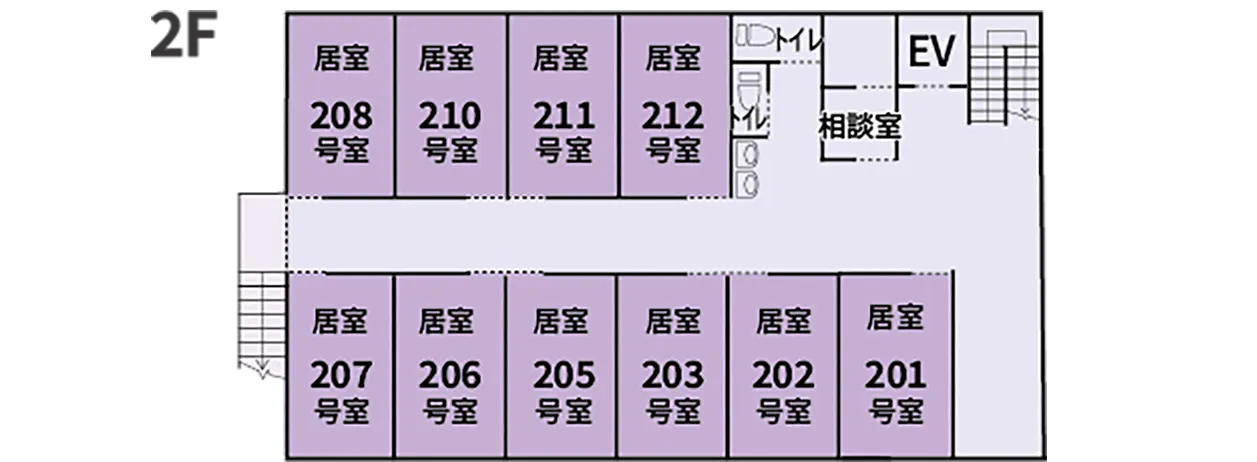 メディホス茅野 間取図