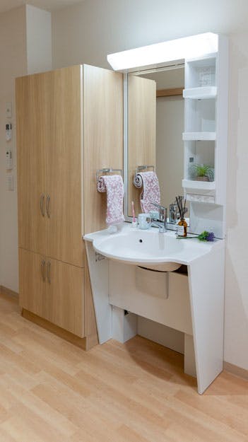 リアンレーヴ上尾 洗面台・クローゼット