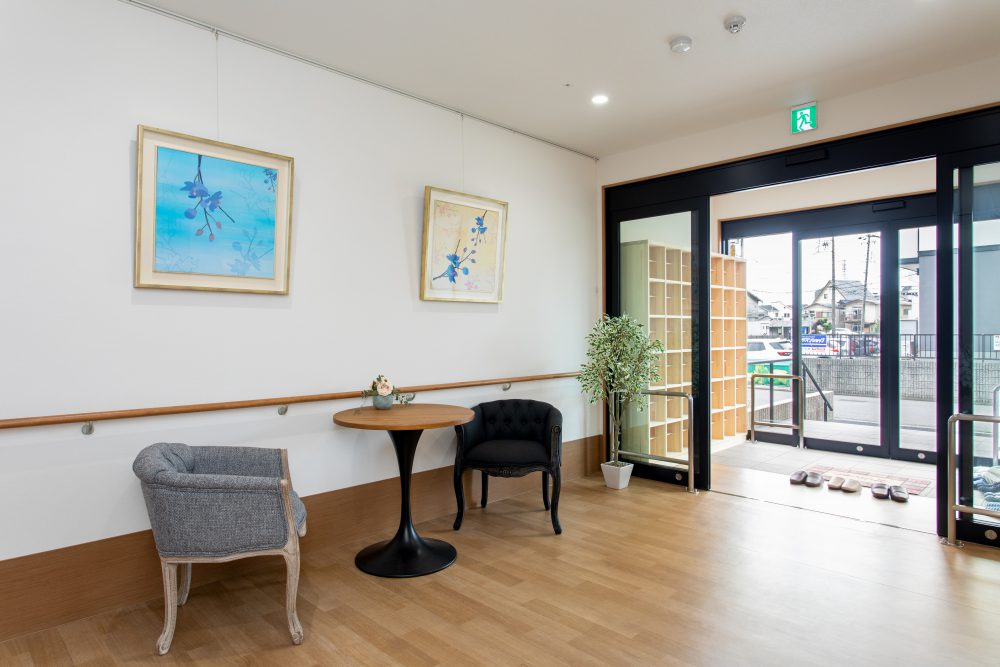 きよす翔裕館 エントランス内側