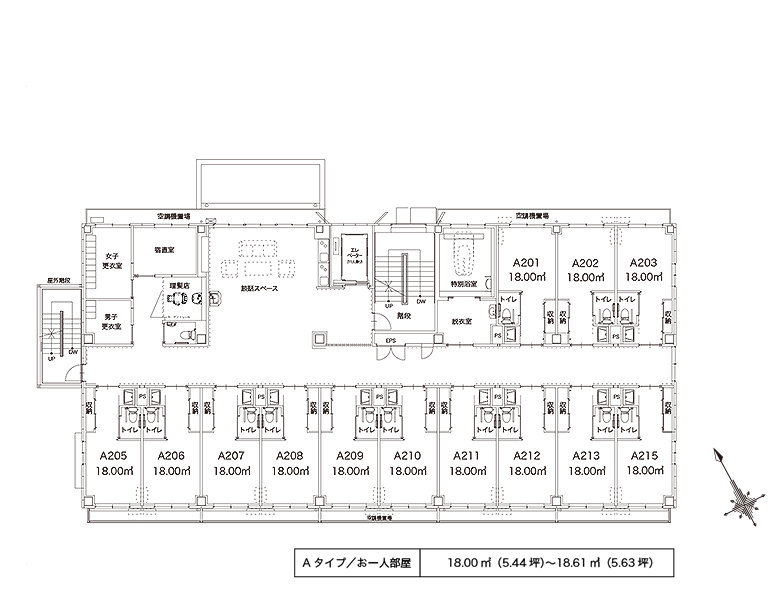 アルファリビング広島観音本町 間取図