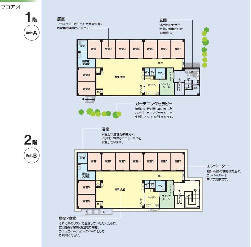 ニチイケアセンター赤羽 間取図