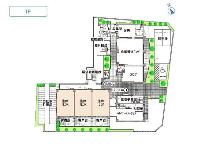 アイリスガーデン昭島 間取図